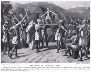 The origin of Caligula